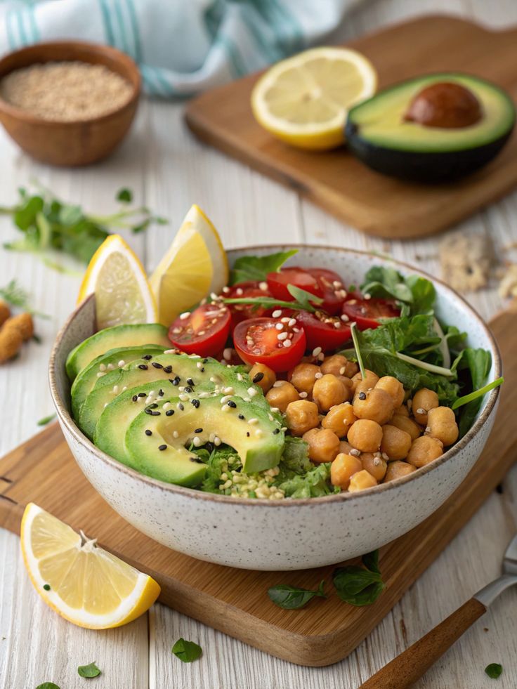 Avinžirnių salotos: Sotumas ir lengvumas vienoje lėkštėje